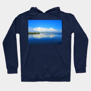 In Blue and White mood Hoodie